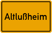 Stadtzeichen von Altlußheim