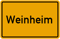 Stadtzeichen von Weinheim